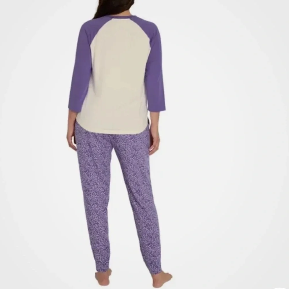 NWT Eddie Bauer Women’s‎ 2-Piece Sleep Set Purple XS